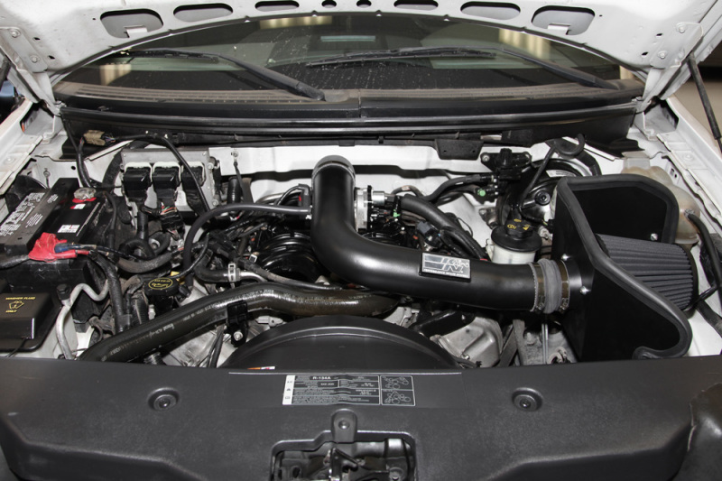 Ford F150 Performance Air Intake - K&N Engineering - Blackhawk - Black - `04-`08